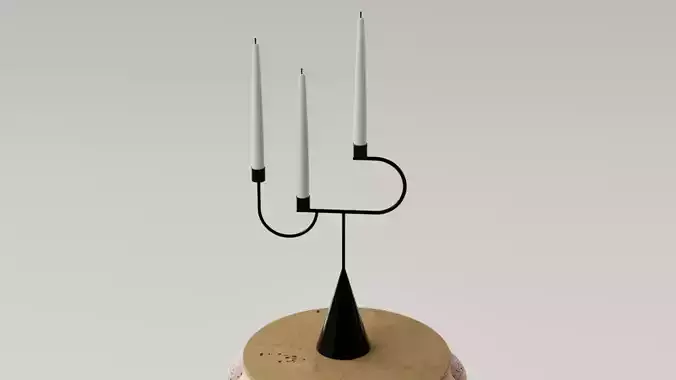 CANDELABRO - PORTA VELAS CONTEMPORANEO