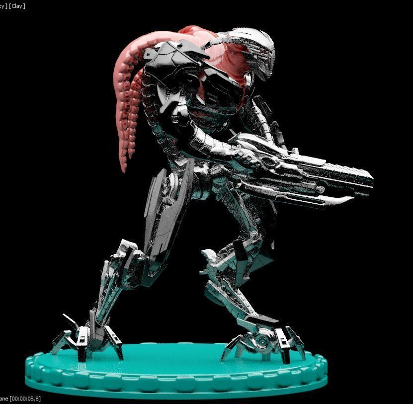 Ceph  Crysis 2 3D print model_19