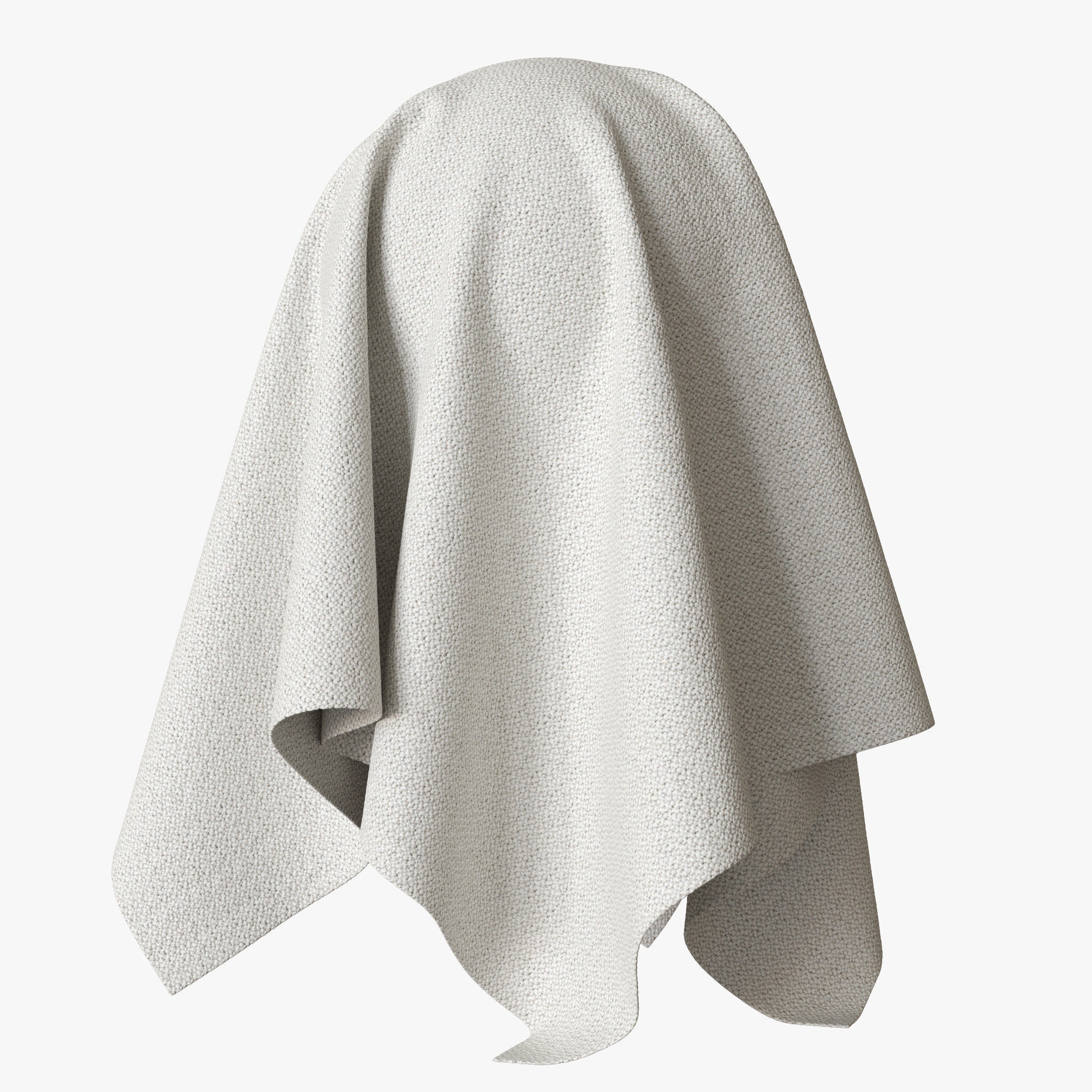 Fabric Imperia 02 White 4k PBR Texture_5