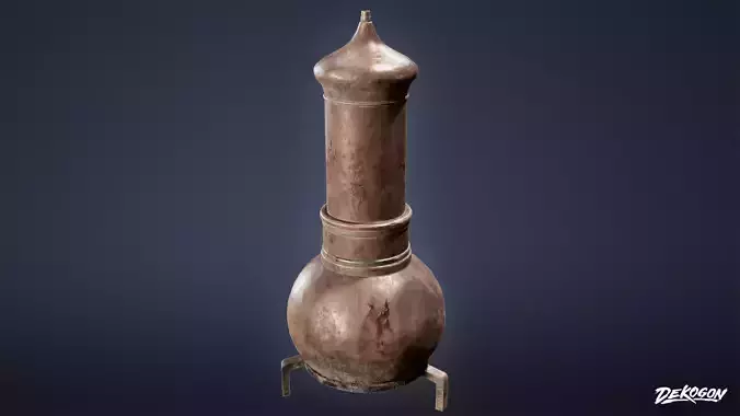 ALCHEMIST WORKSHOP - Distiller 01 - LOW POLY