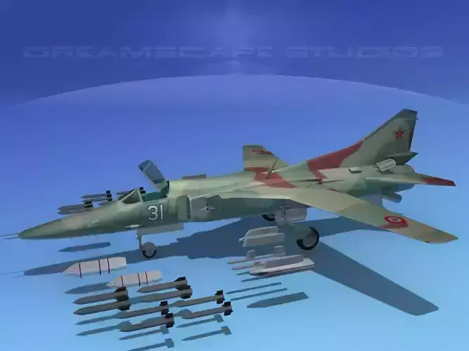 MIG-27 Flogger Mongolia