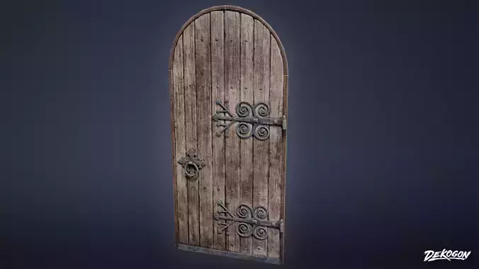 ALCHEMIST WORKSHOP - Door 01 - LOW POLY