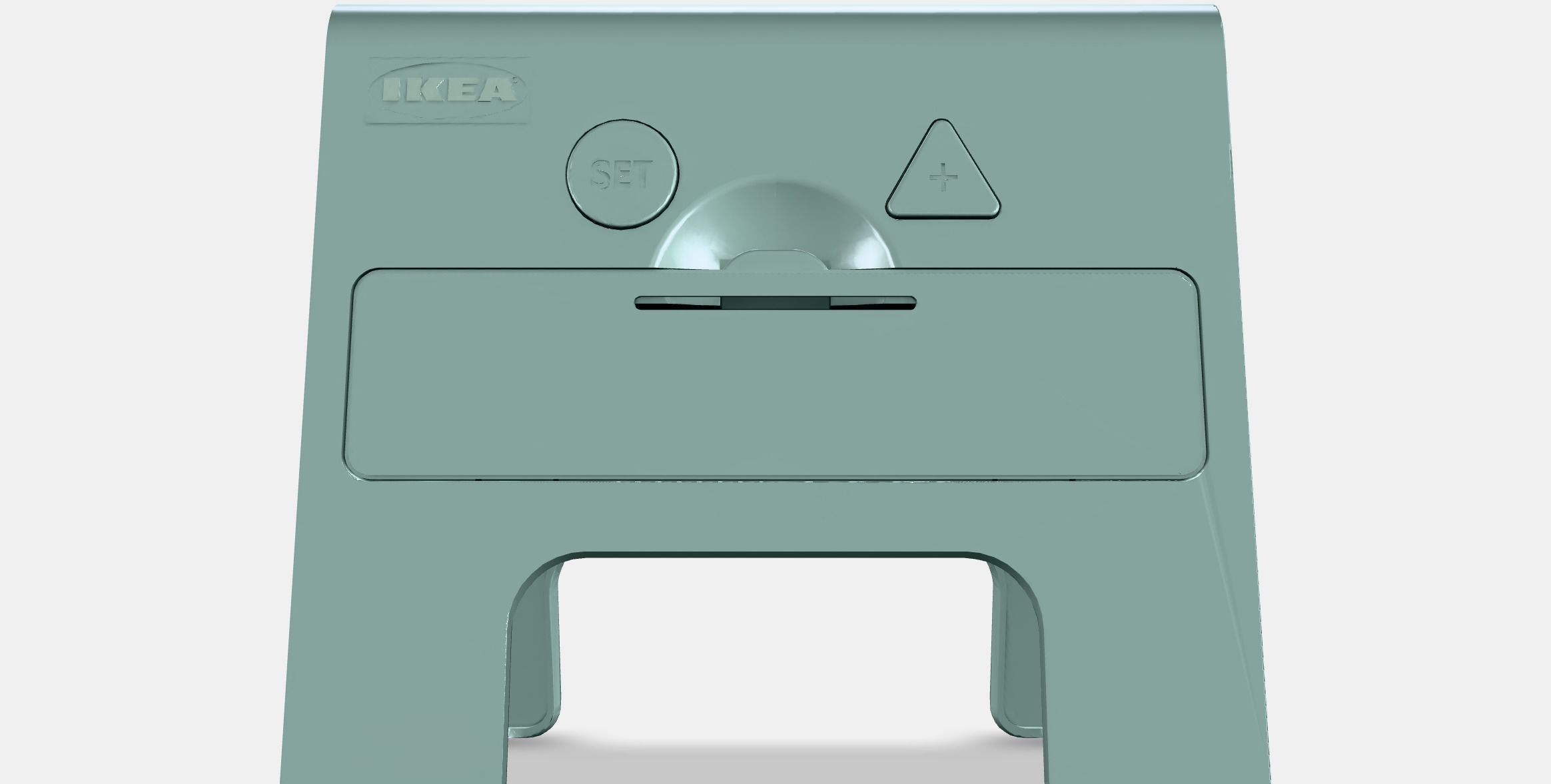 KUPONG Alarm clock Low-poly 3D model_15