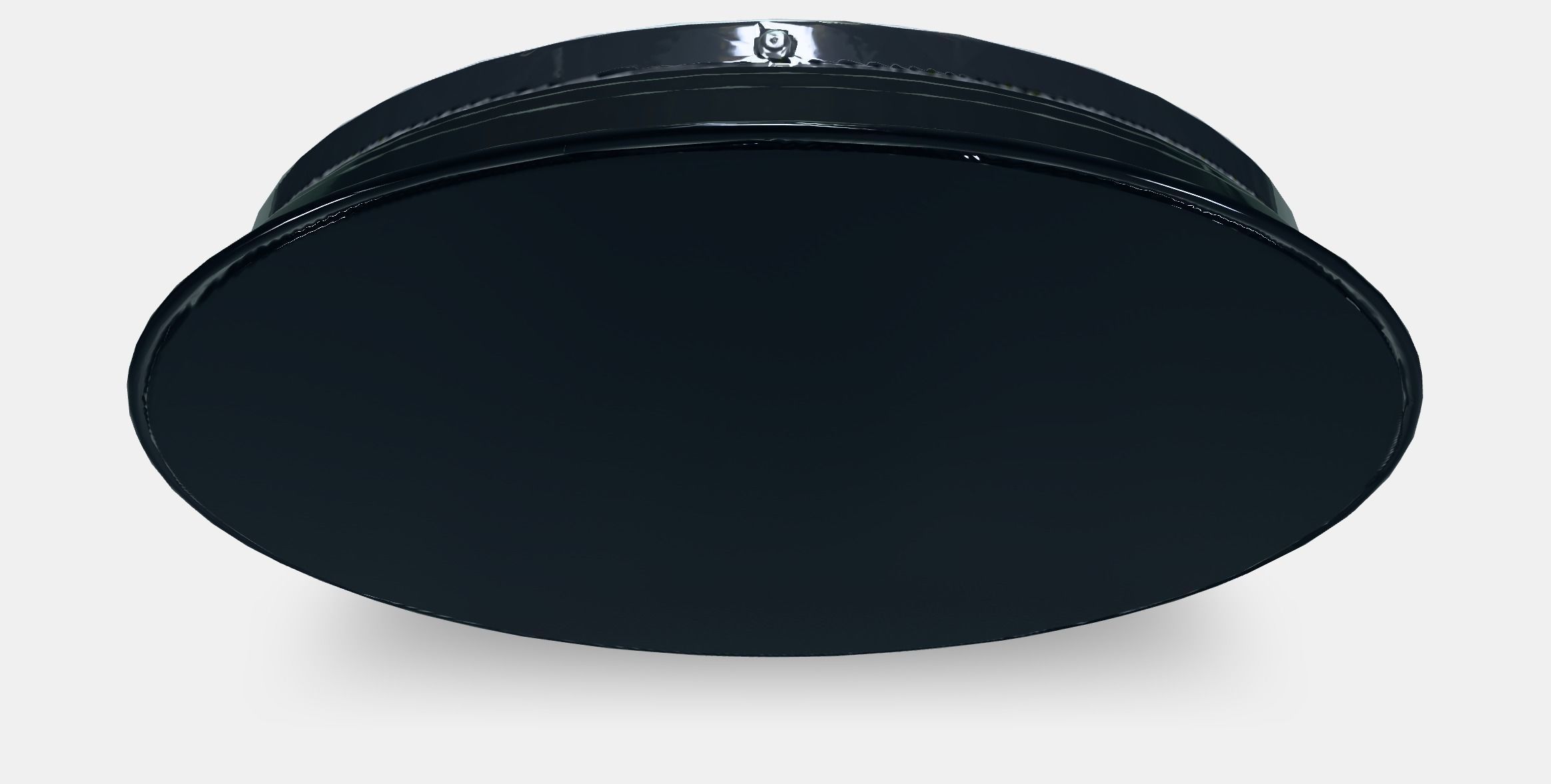 BRAVUR Wall clock Low-poly 3D model_4