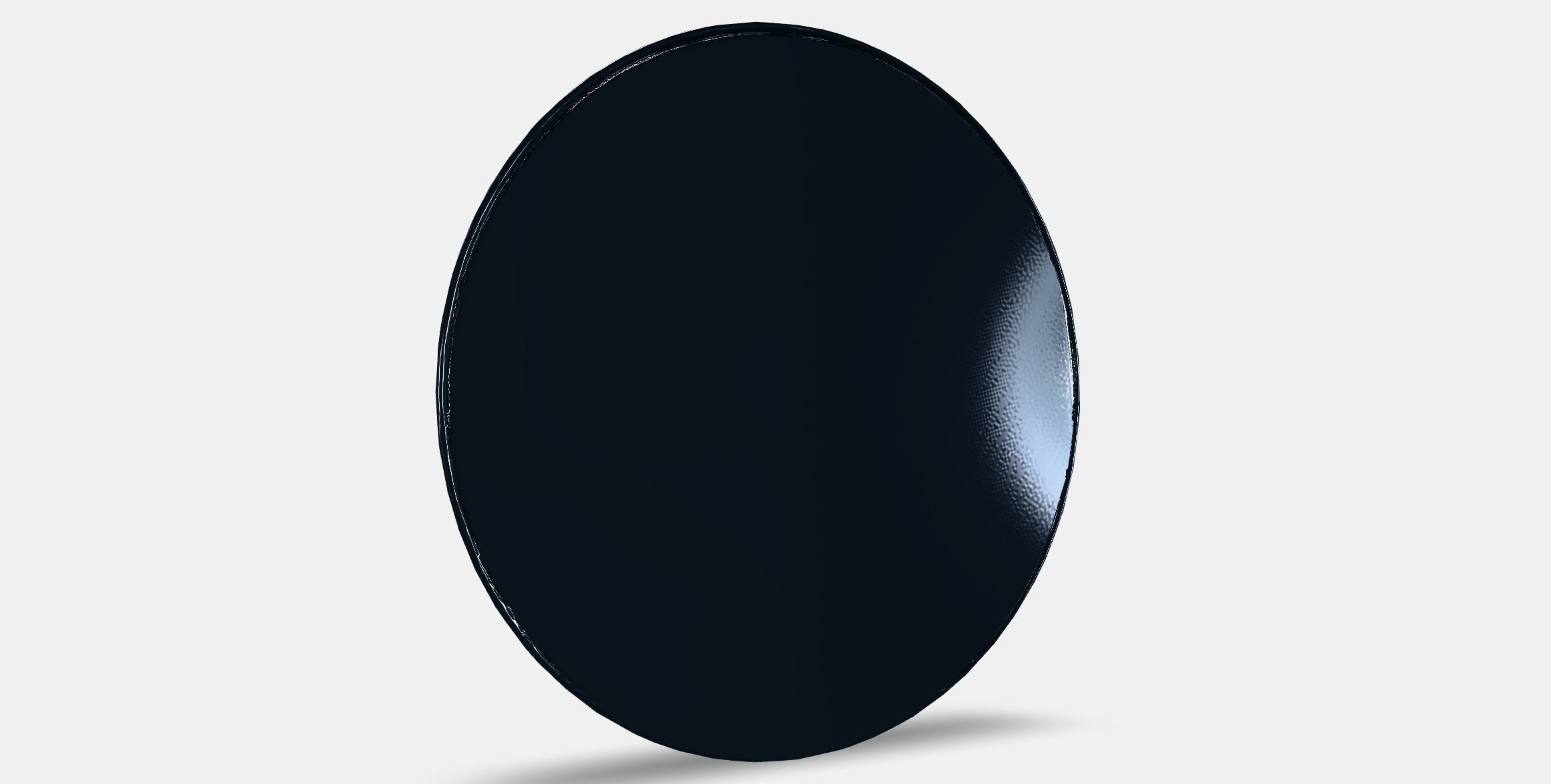 BRAVUR Wall clock Low-poly 3D model_16