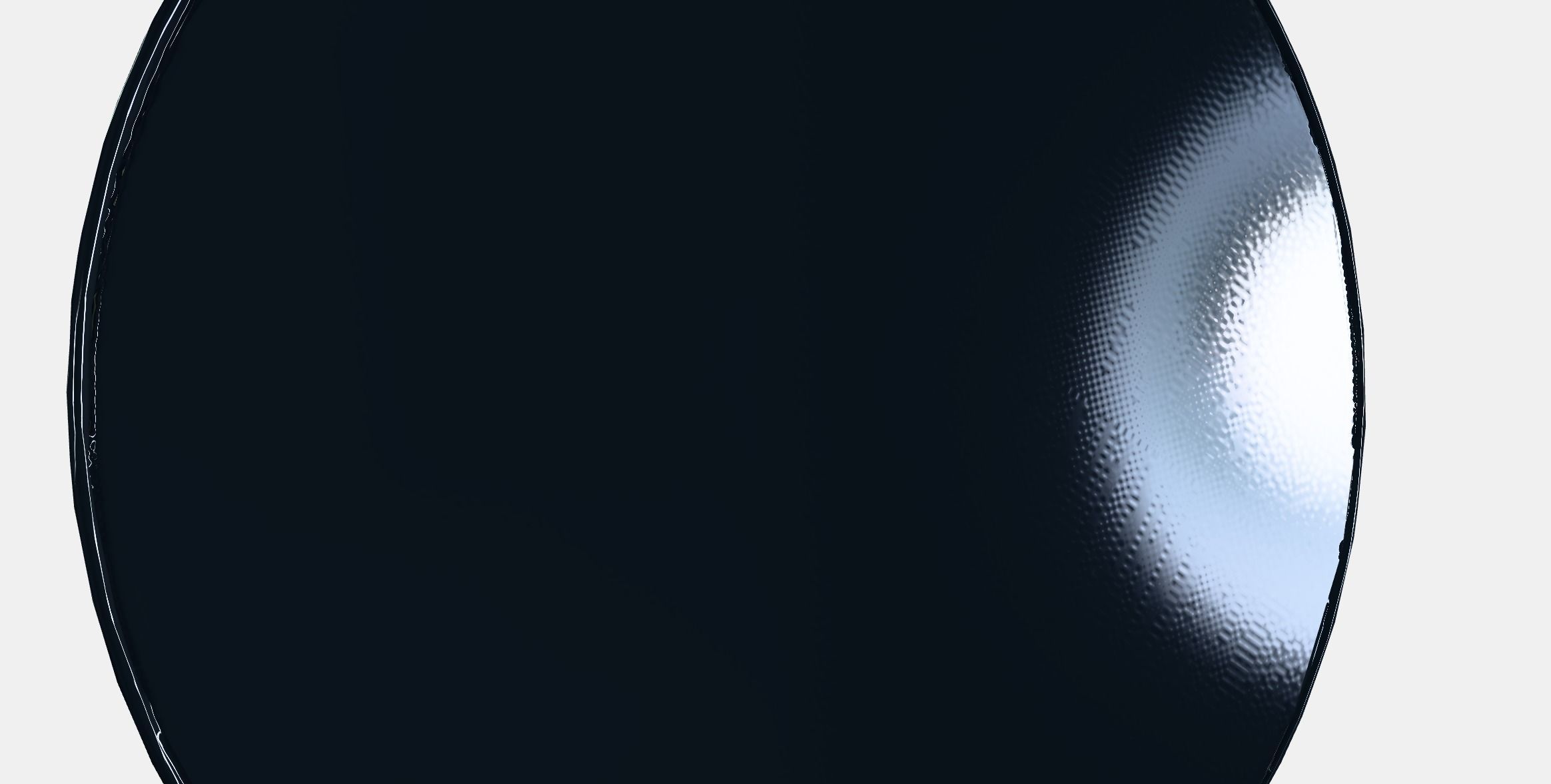 BRAVUR Wall clock Low-poly 3D model_2