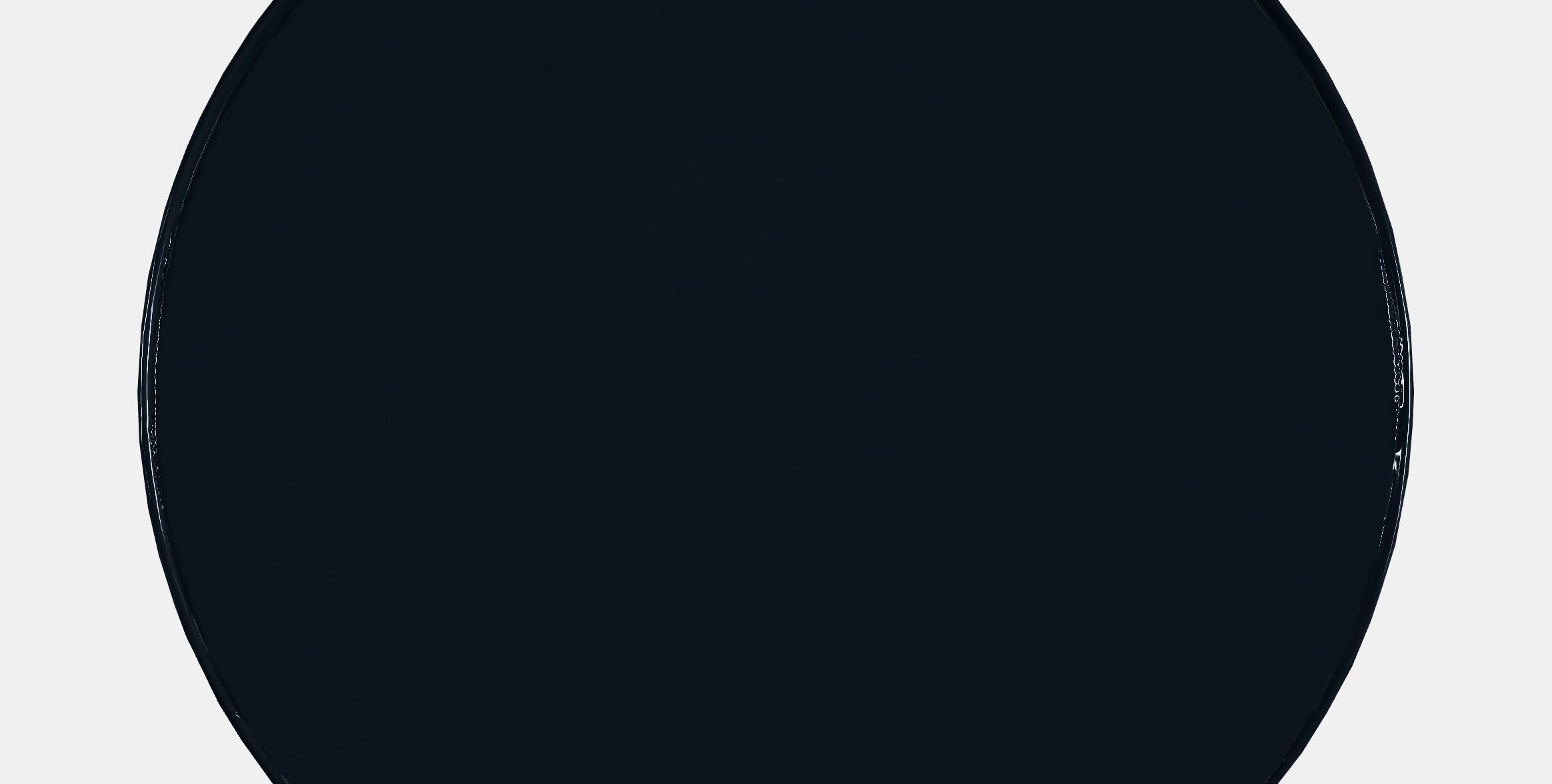 BRAVUR Wall clock Low-poly 3D model_15