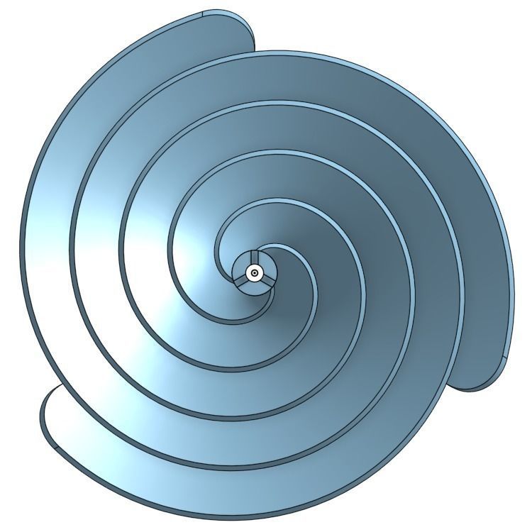 Wind Turbine Blade 3D print model_2