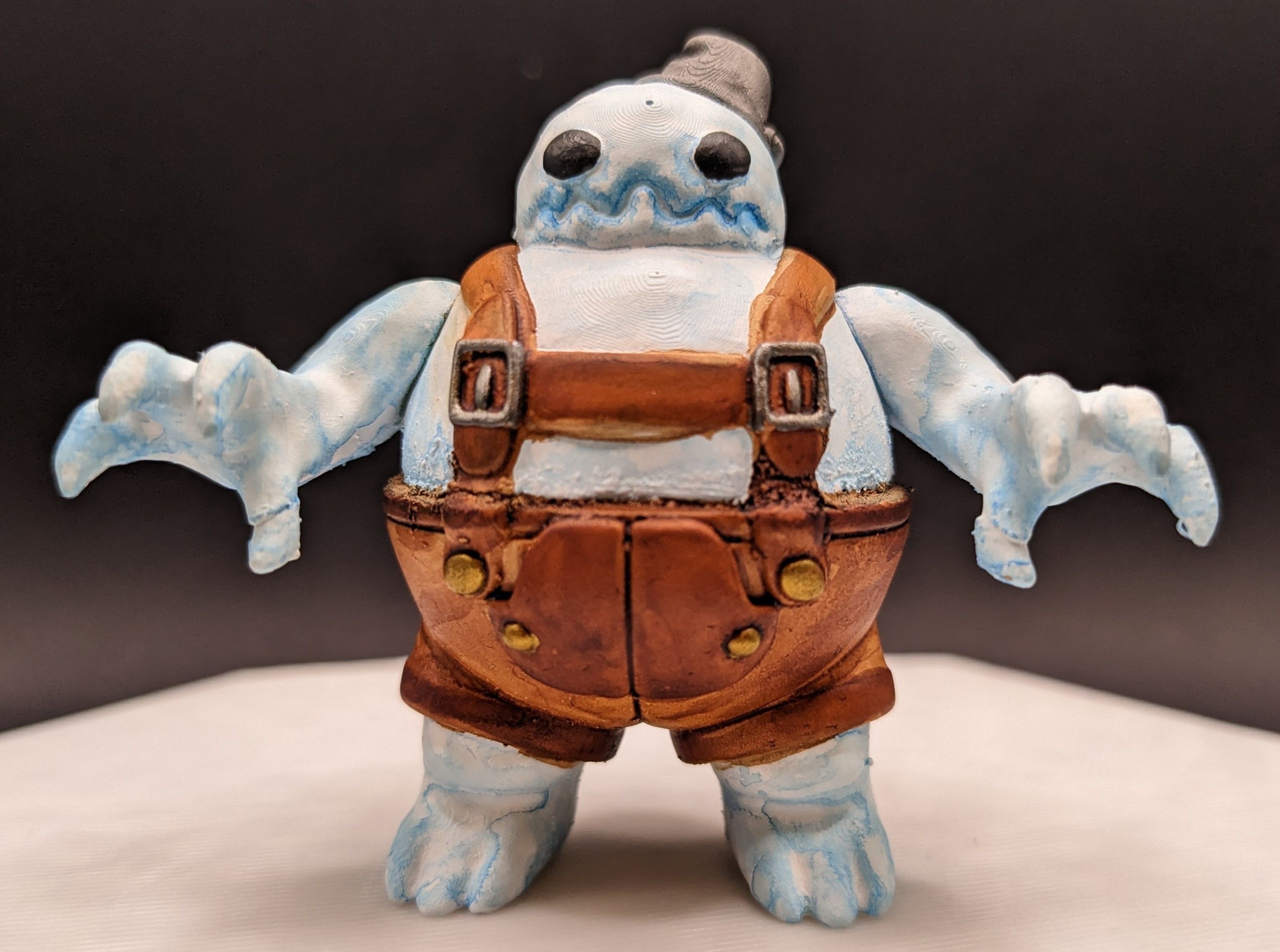 Snow Golem Miniatures Bundle 3D print model_4