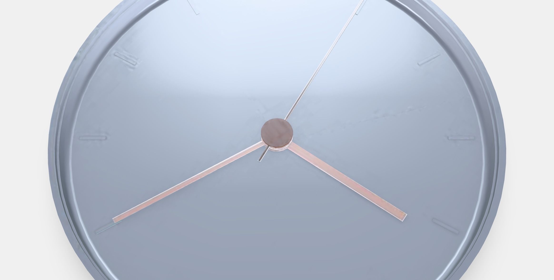 BONDTOLVAN Wall clock Low-poly 3D model_3