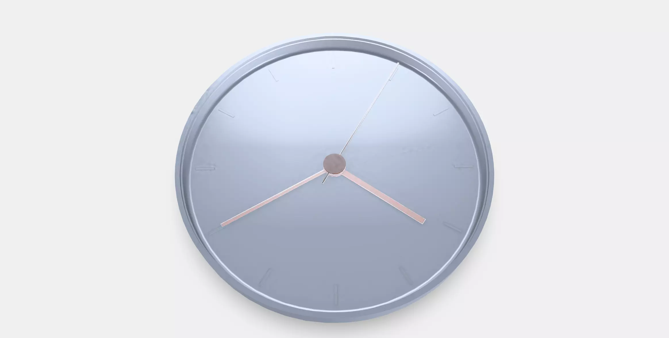 BONDTOLVAN Wall clock Low-poly 3D model_0
