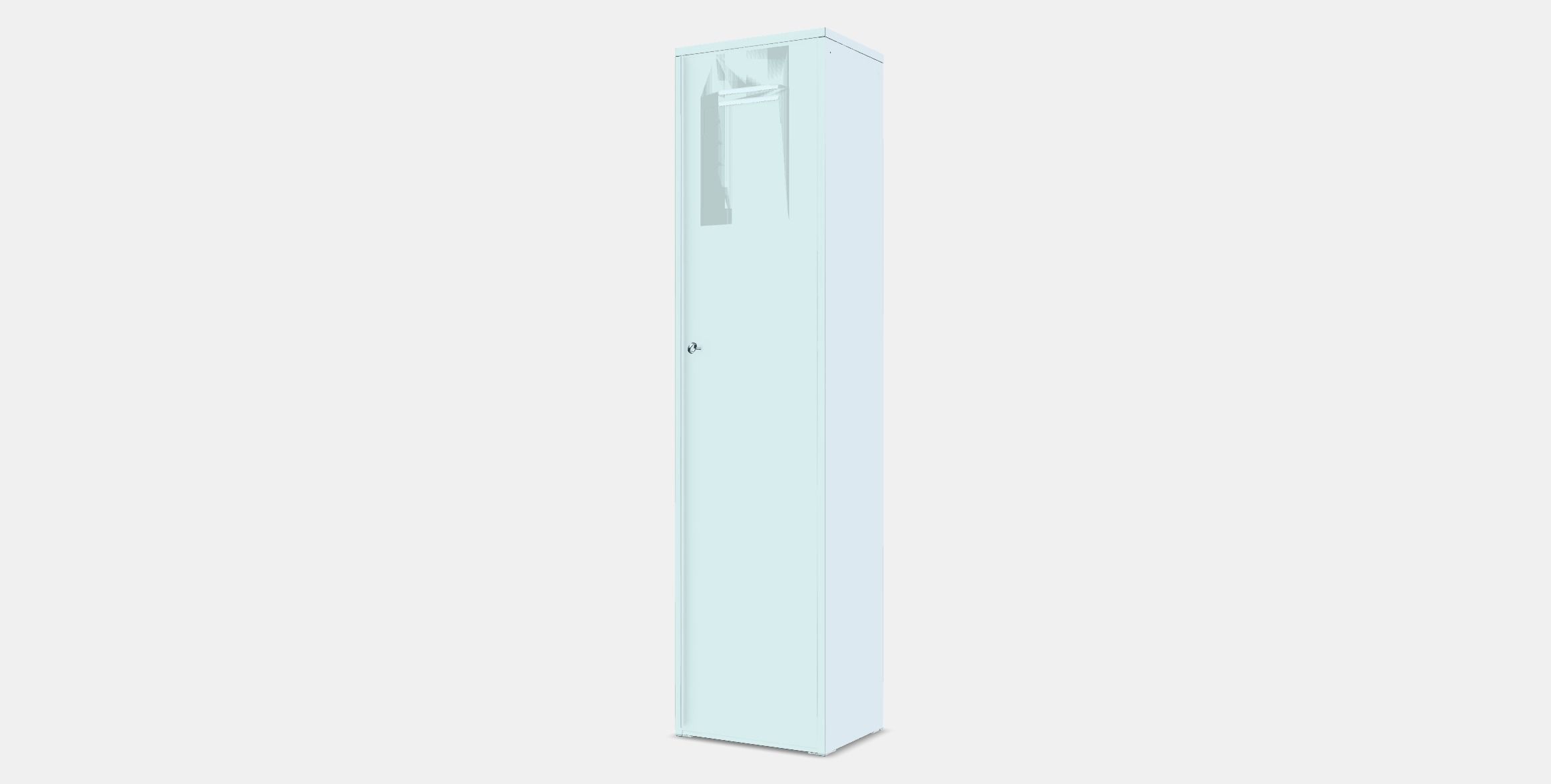 IVAR Cabinet with door 1 Low-poly 3D model_12