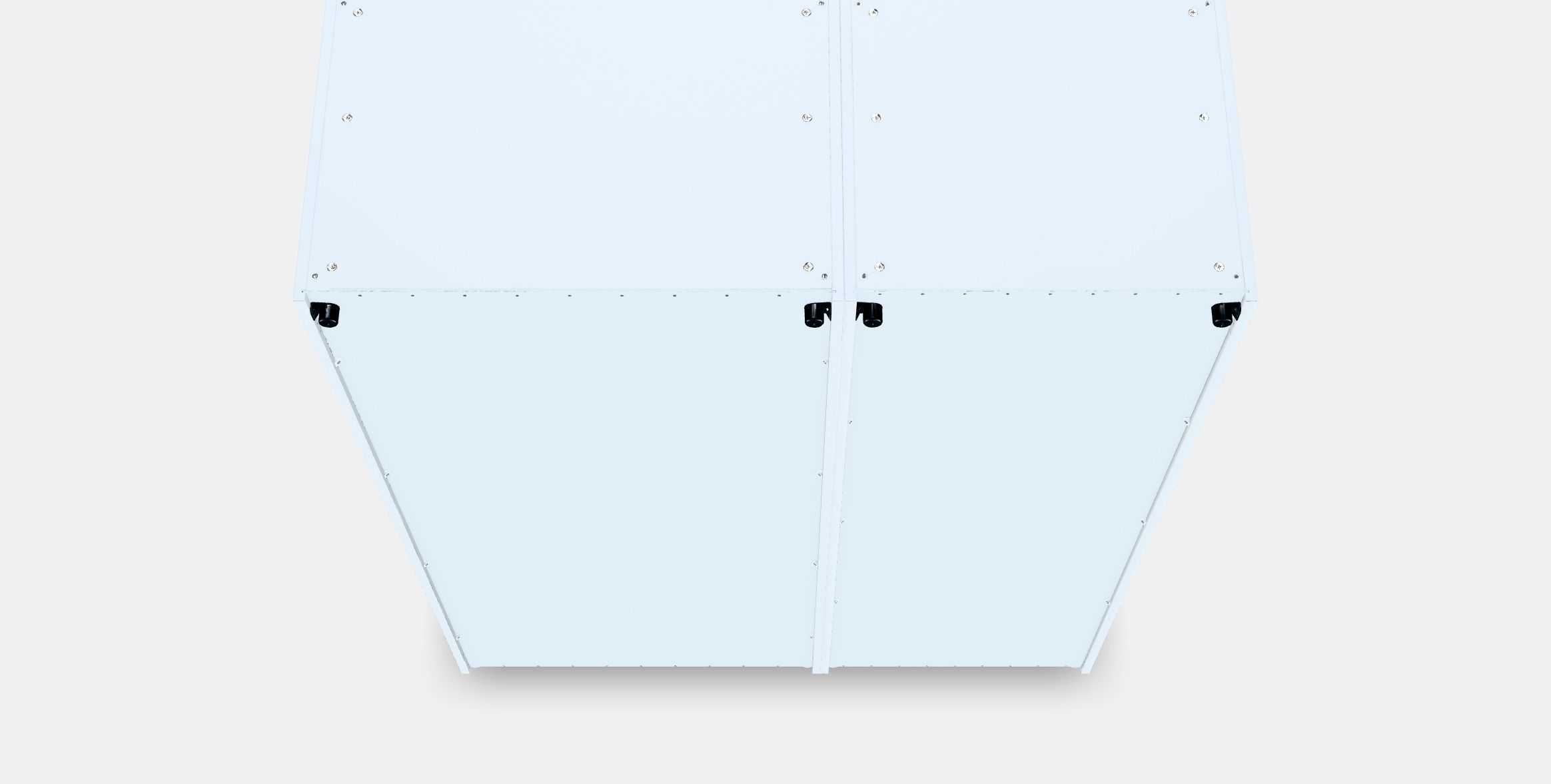 PLATSA Wardrobe with 3 doors Low-poly 3D model_4