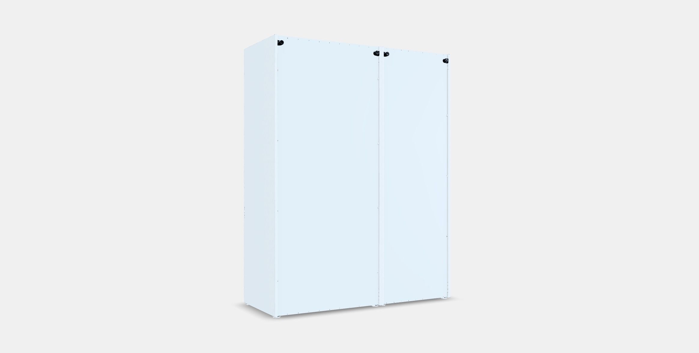 PLATSA Wardrobe with 3 doors Low-poly 3D model_16