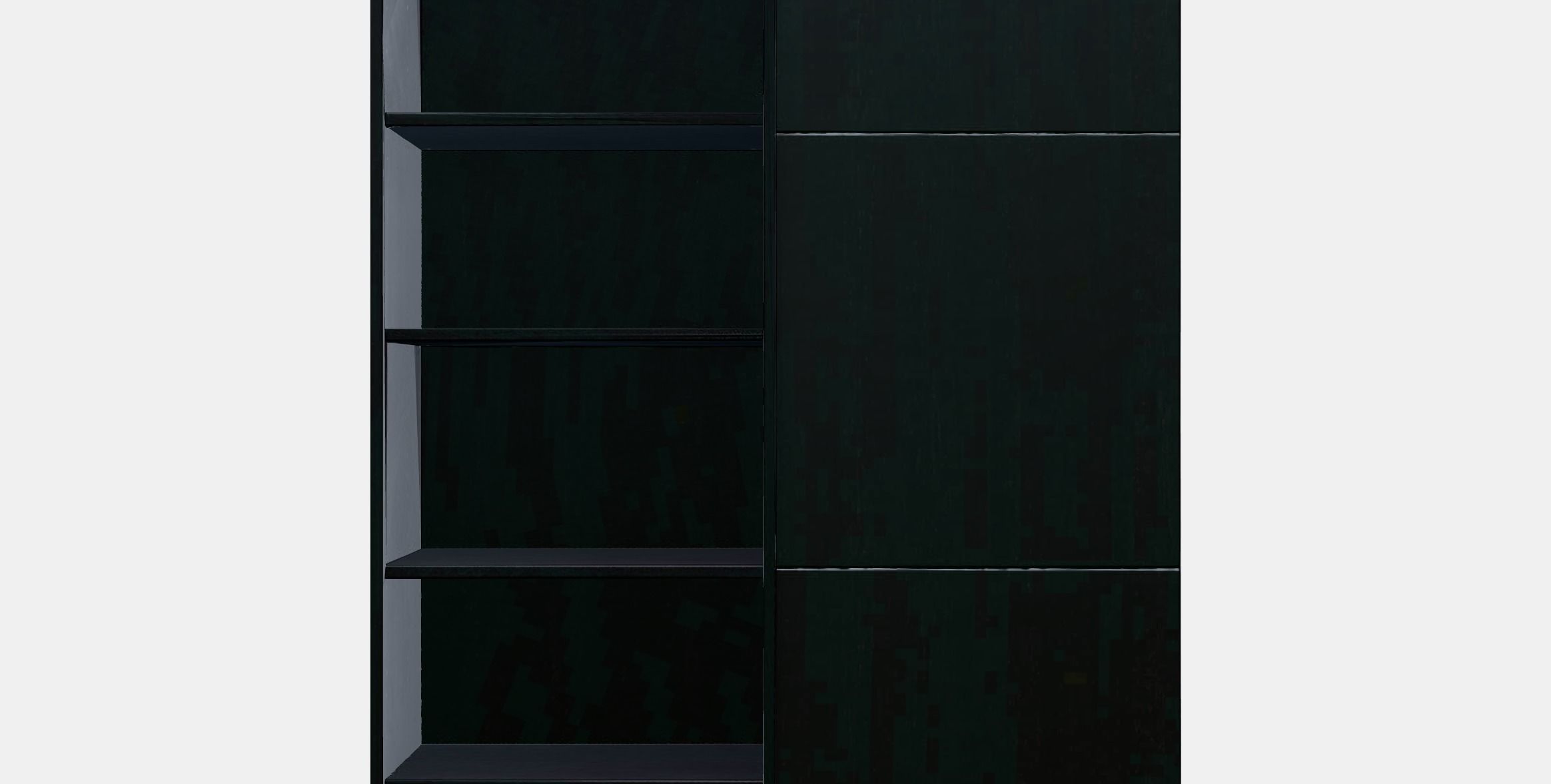 BESTA Storage combination with doors 1 Low-poly 3D model_11