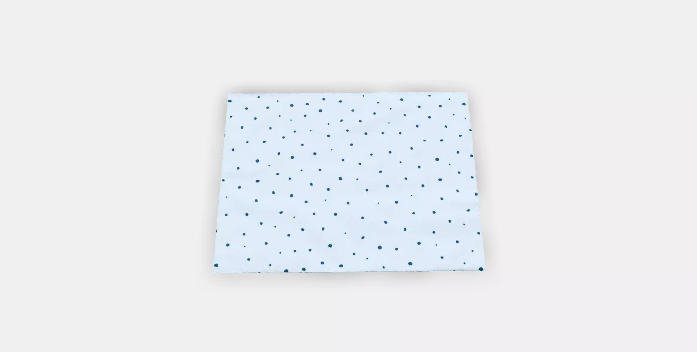 NISSOGA Place mat Low-poly 3D model_0