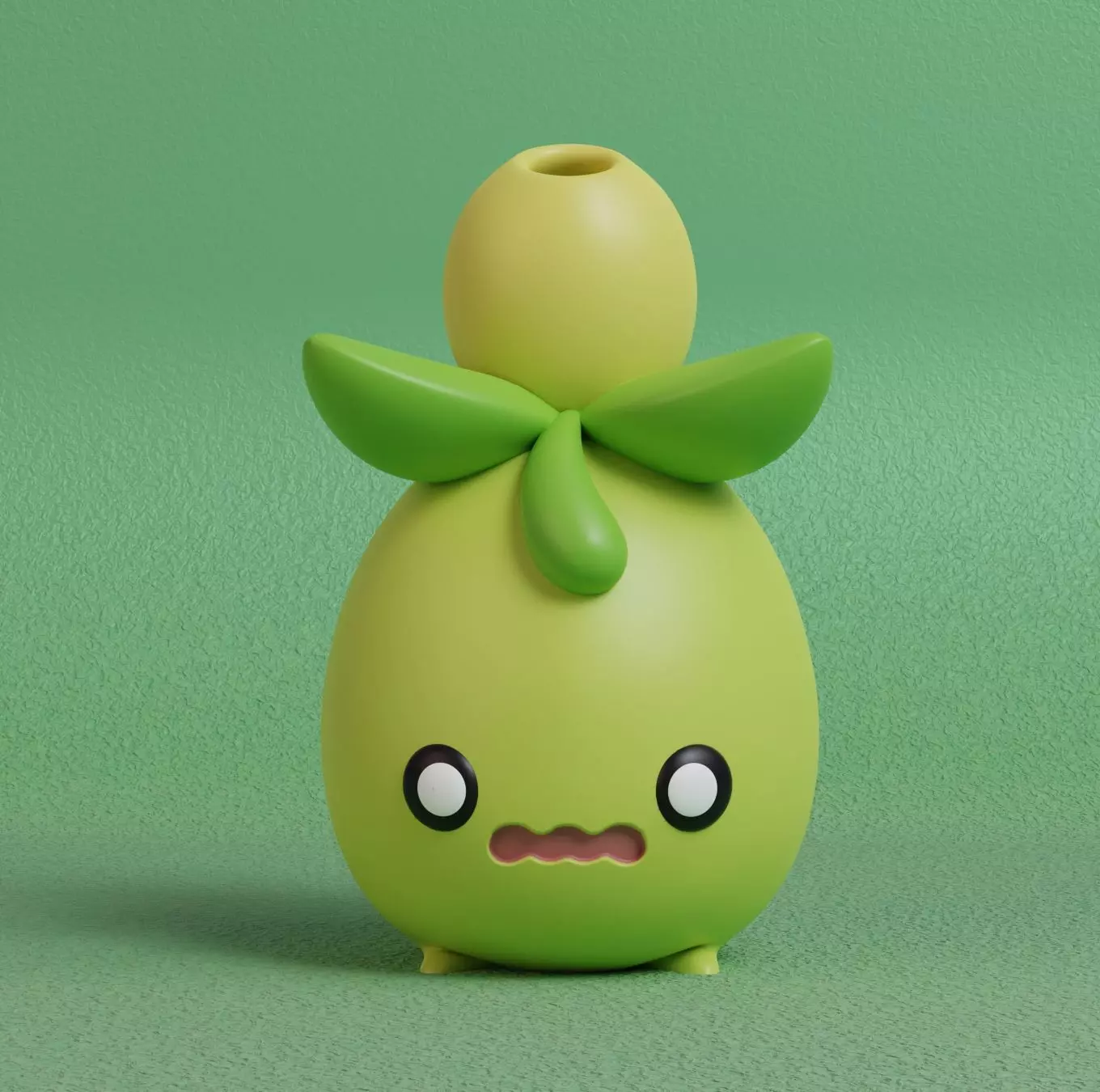 Pokemon - Smoliv 3D print model