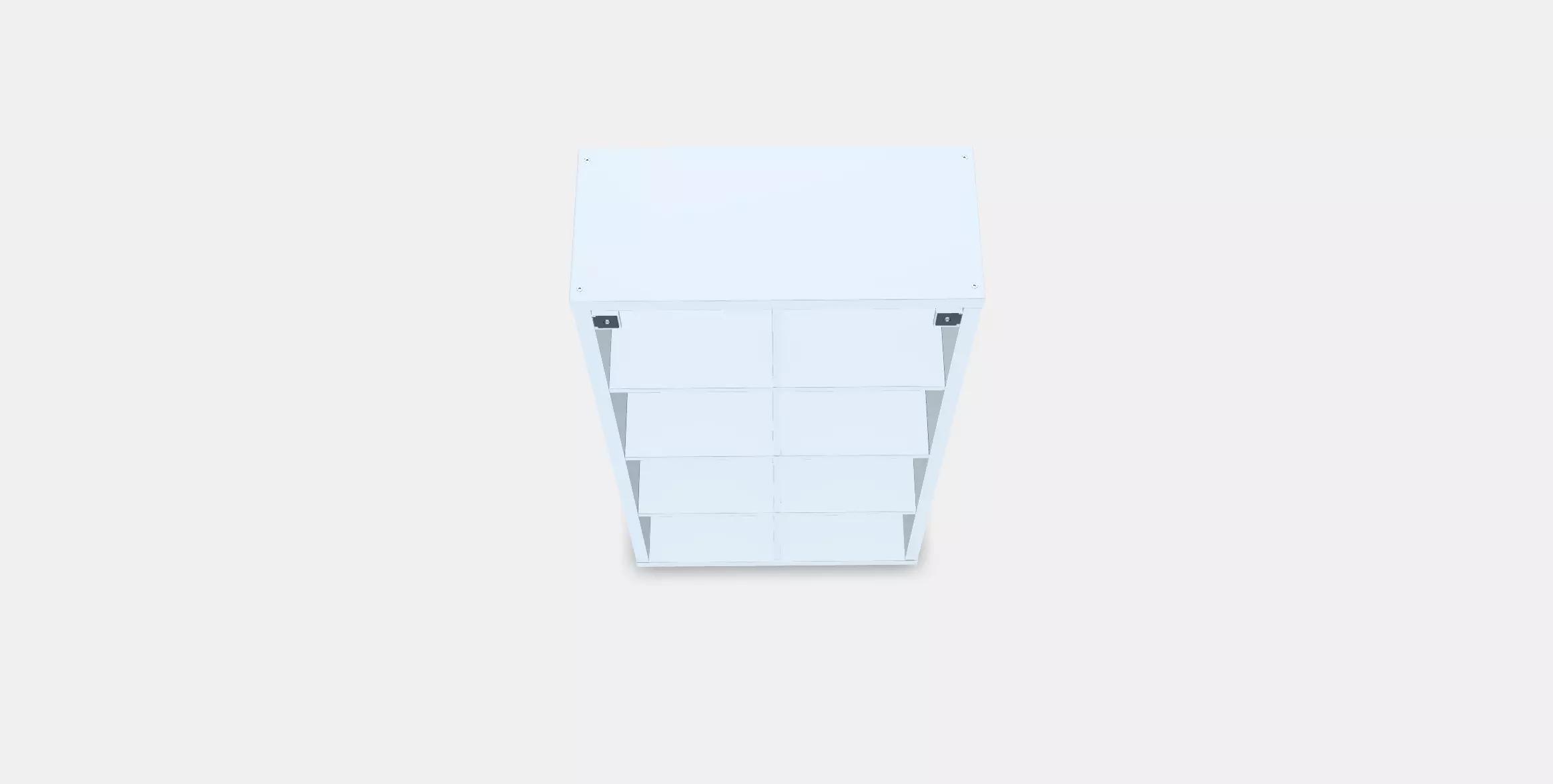 FLYSTA Shelving unit Low-poly 3D model_0