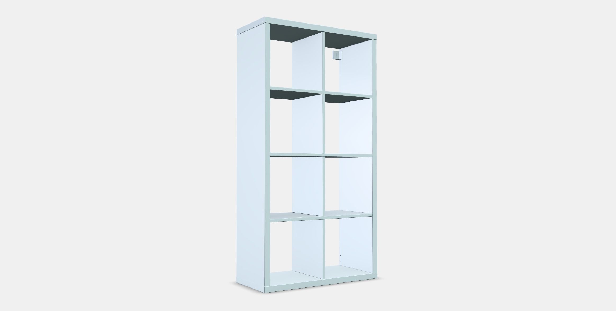 FLYSTA Shelving unit Low-poly 3D model_2