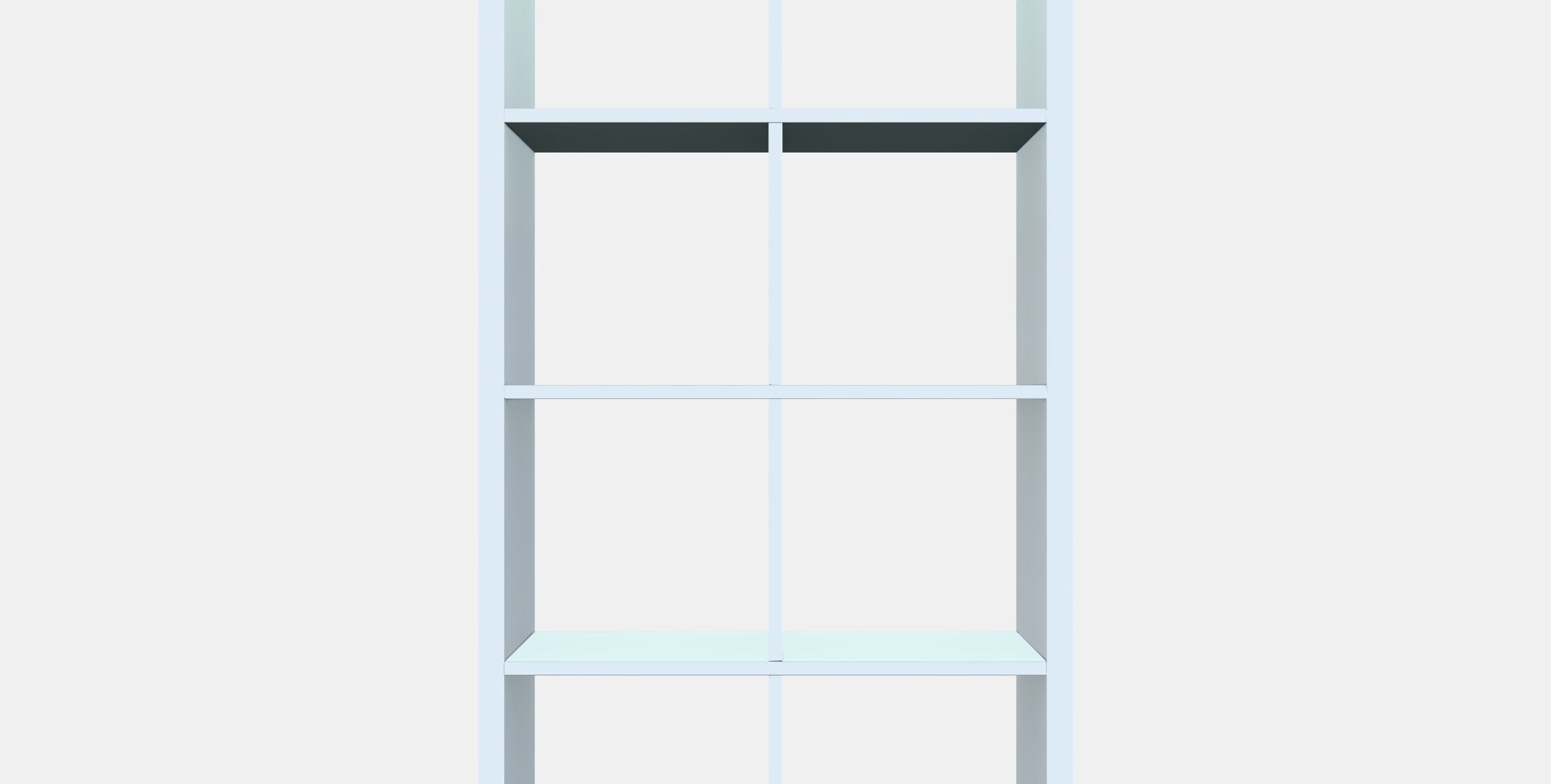 FLYSTA Shelving unit Low-poly 3D model_15