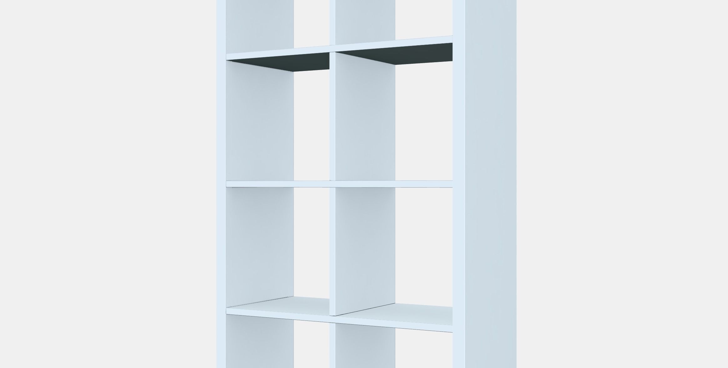 FLYSTA Shelving unit Low-poly 3D model_6