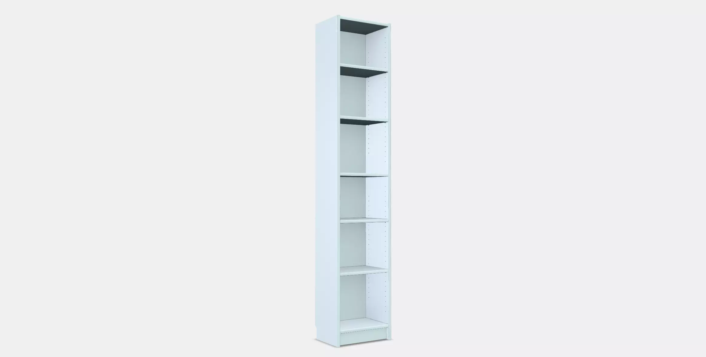 BILLY Bookcase 1 Low-poly 3D model