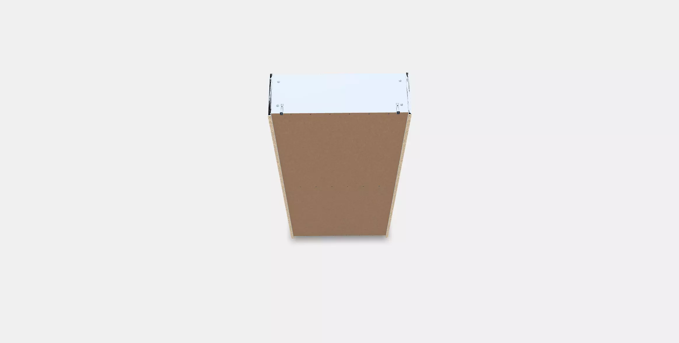 BILLY Bookcase 2 Low-poly 3D model