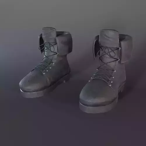 Simple Leather Boots