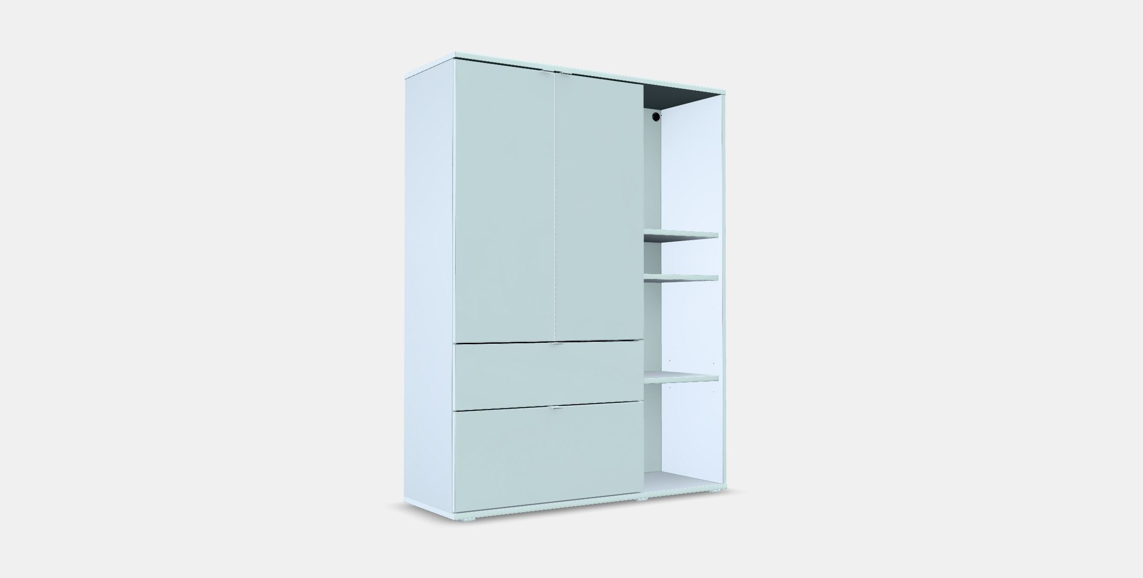 VIHALS Storage unit Low-poly 3D model_3