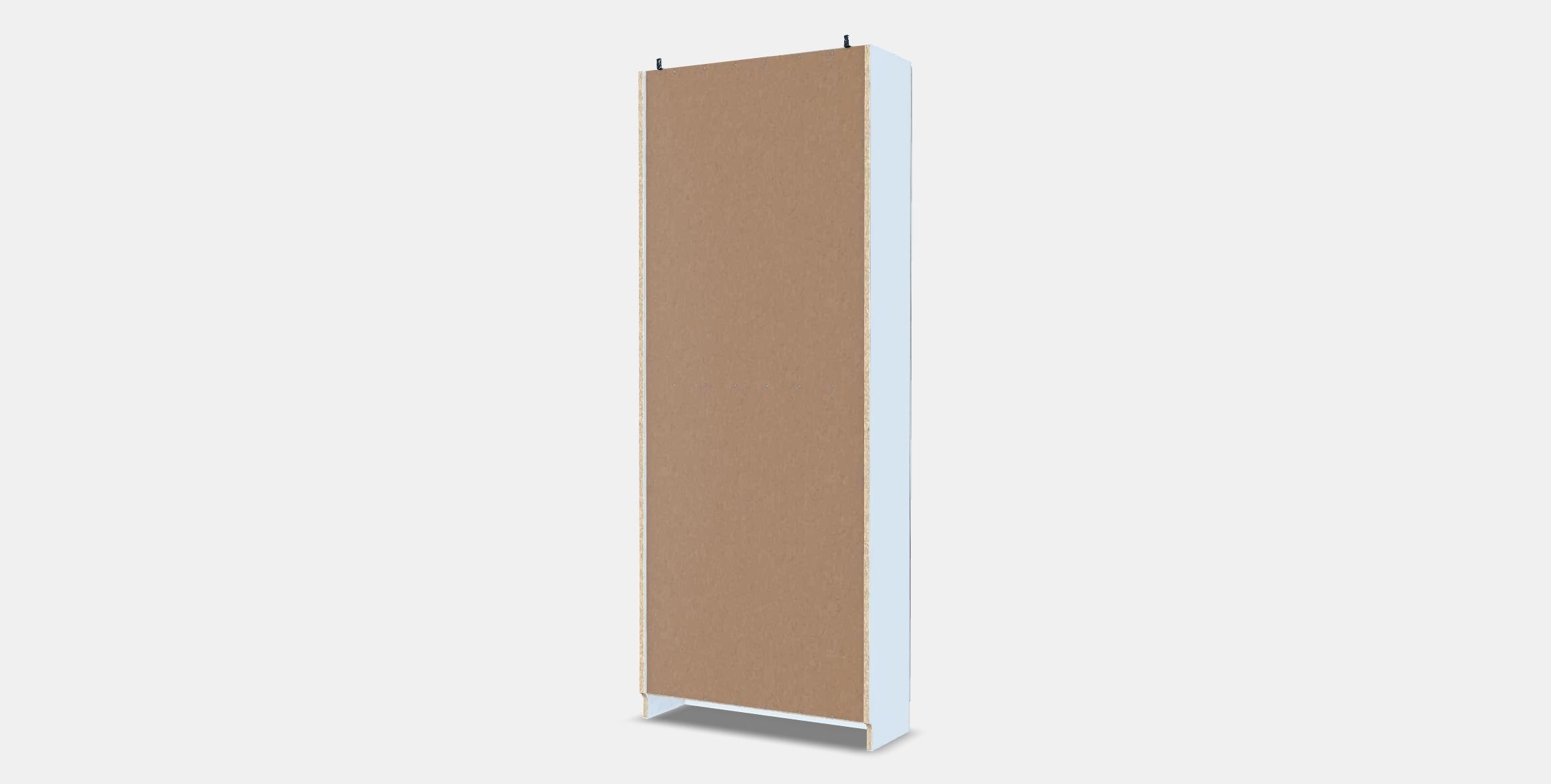 BILLY Bookcase with doors Low-poly 3D model_5