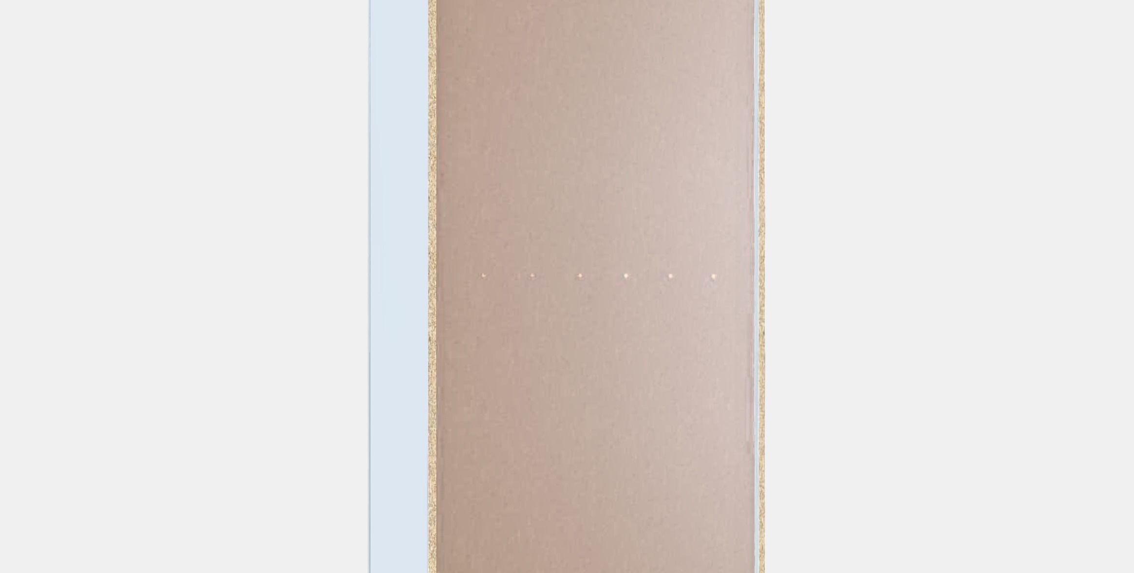 BILLY Bookcase with doors Low-poly 3D model_2