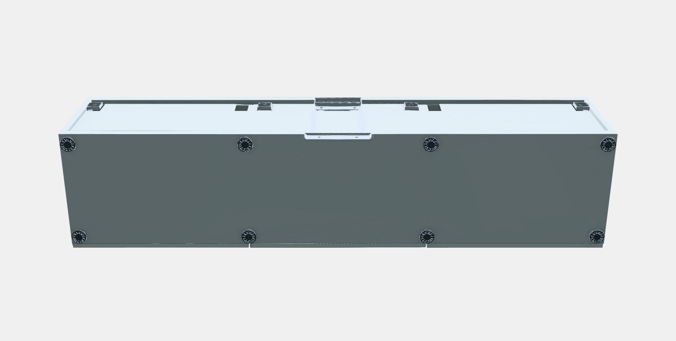 BESTA TV bench 2 Low-poly 3D model_8