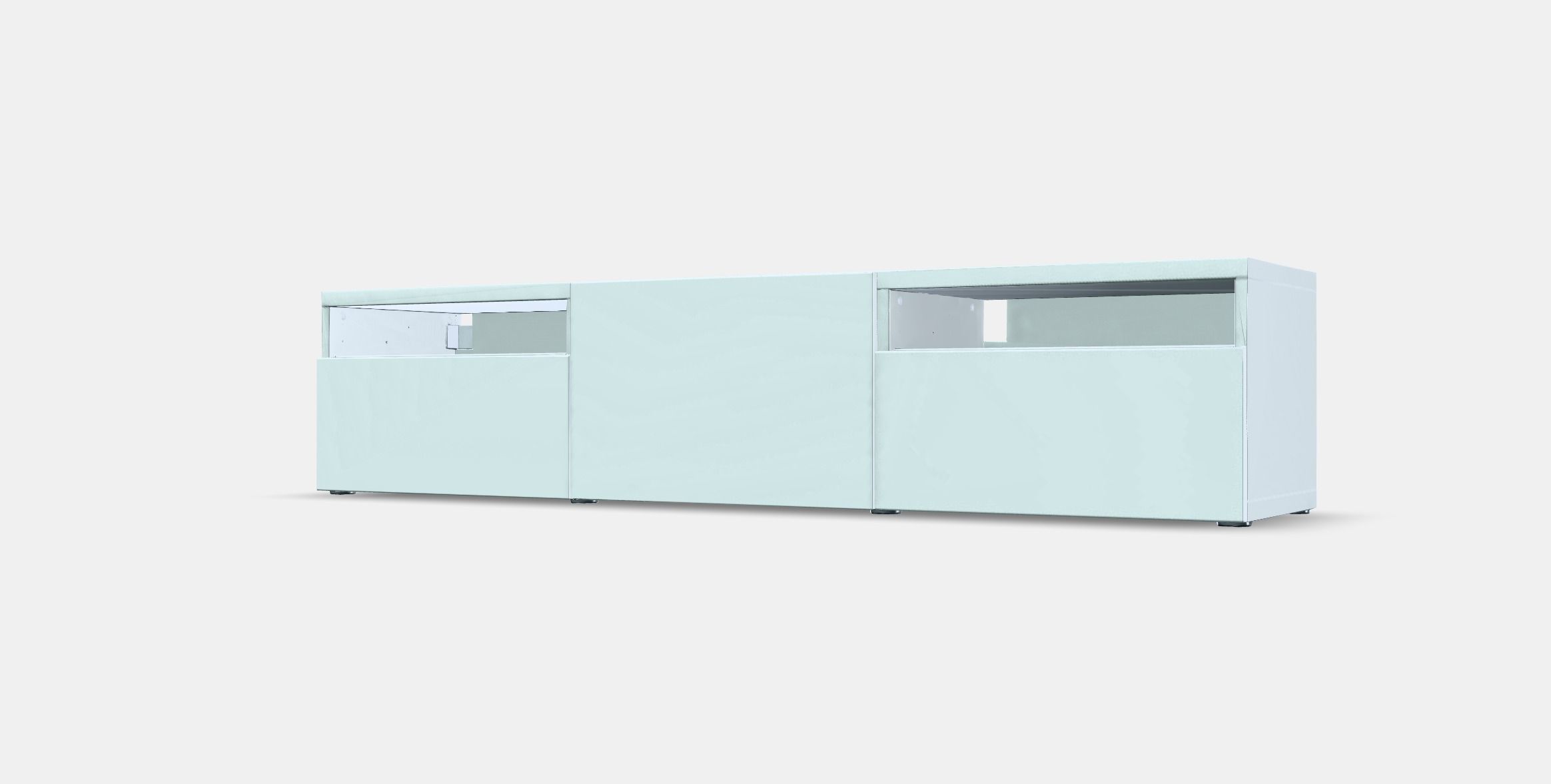 BESTA TV bench 2 Low-poly 3D model_13