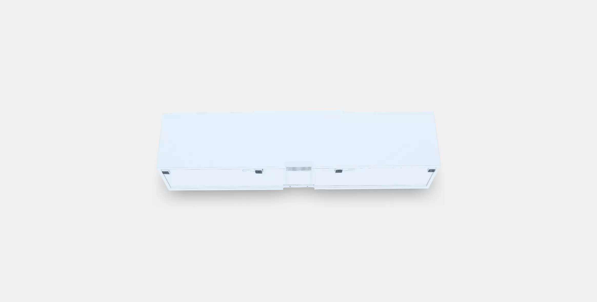 BESTA TV bench 2 Low-poly 3D model_0