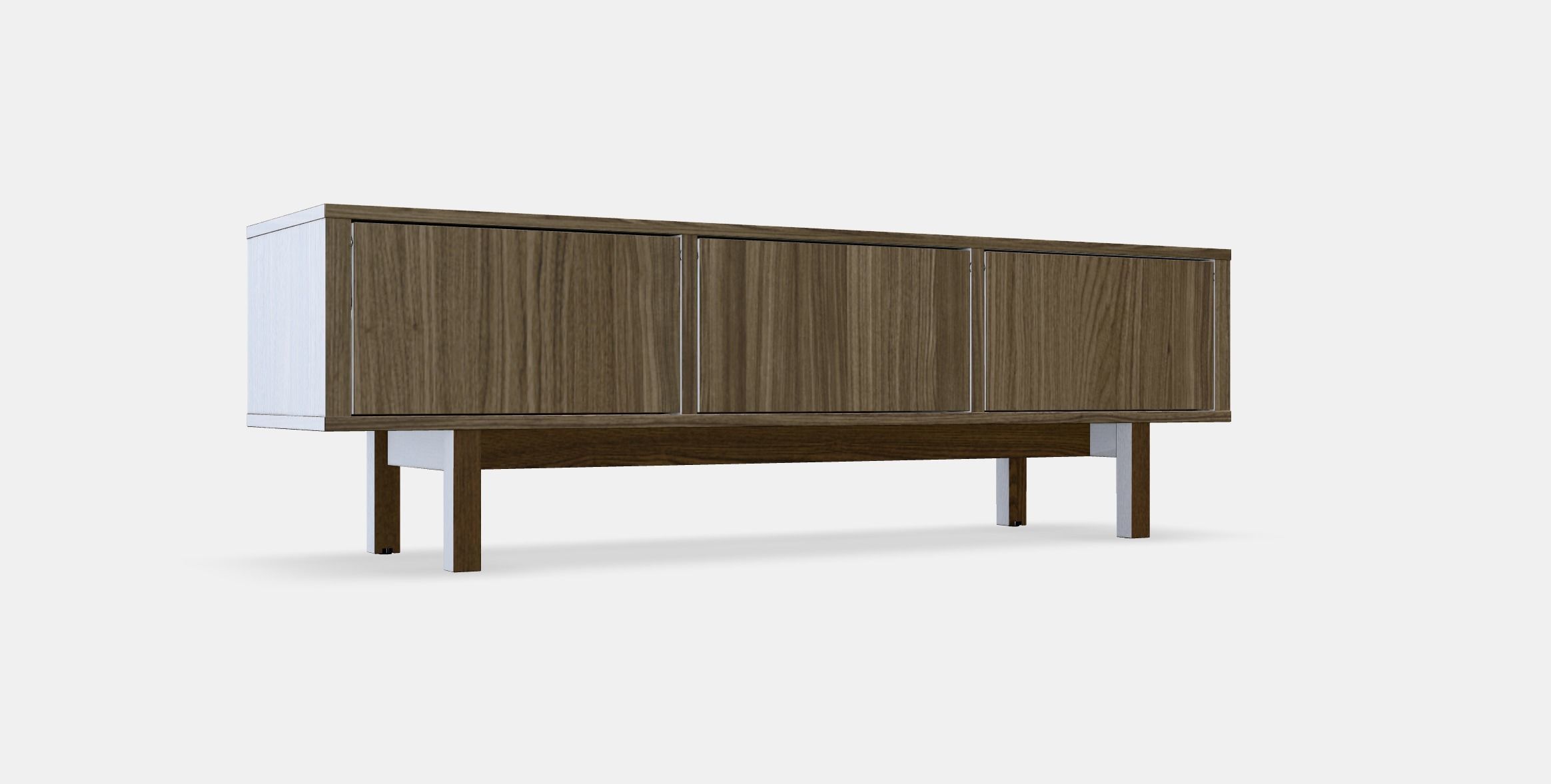 STOCKHOLM TV bench Low-poly 3D model_9