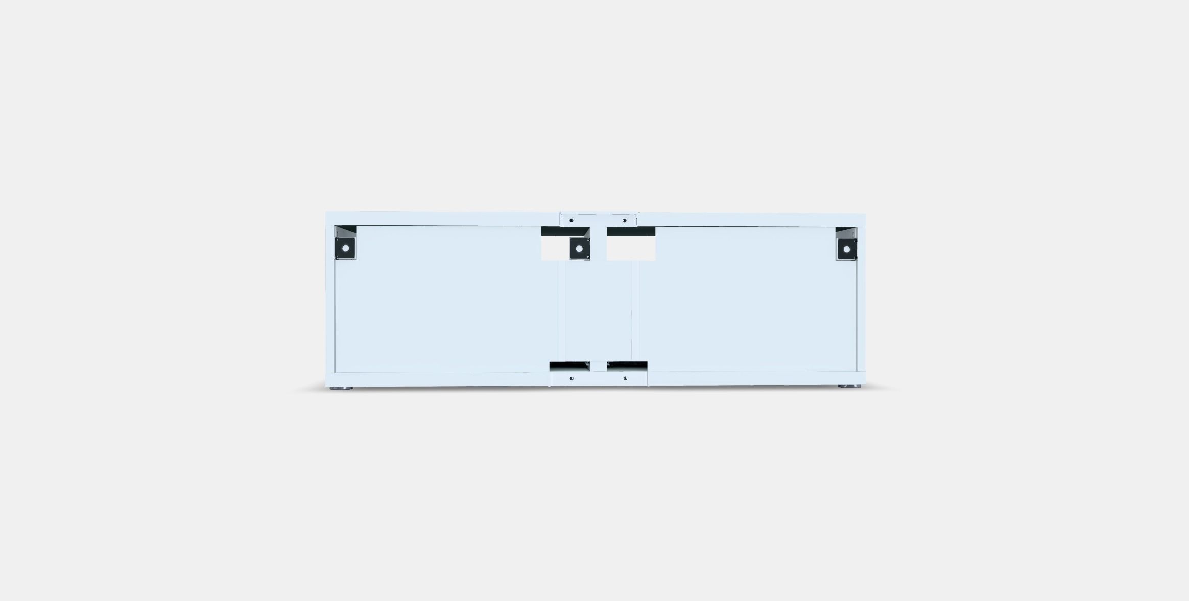 BESTA TV bench with drawers Low-poly 3D model_14