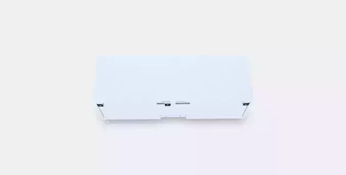 BESTA TV bench with drawers