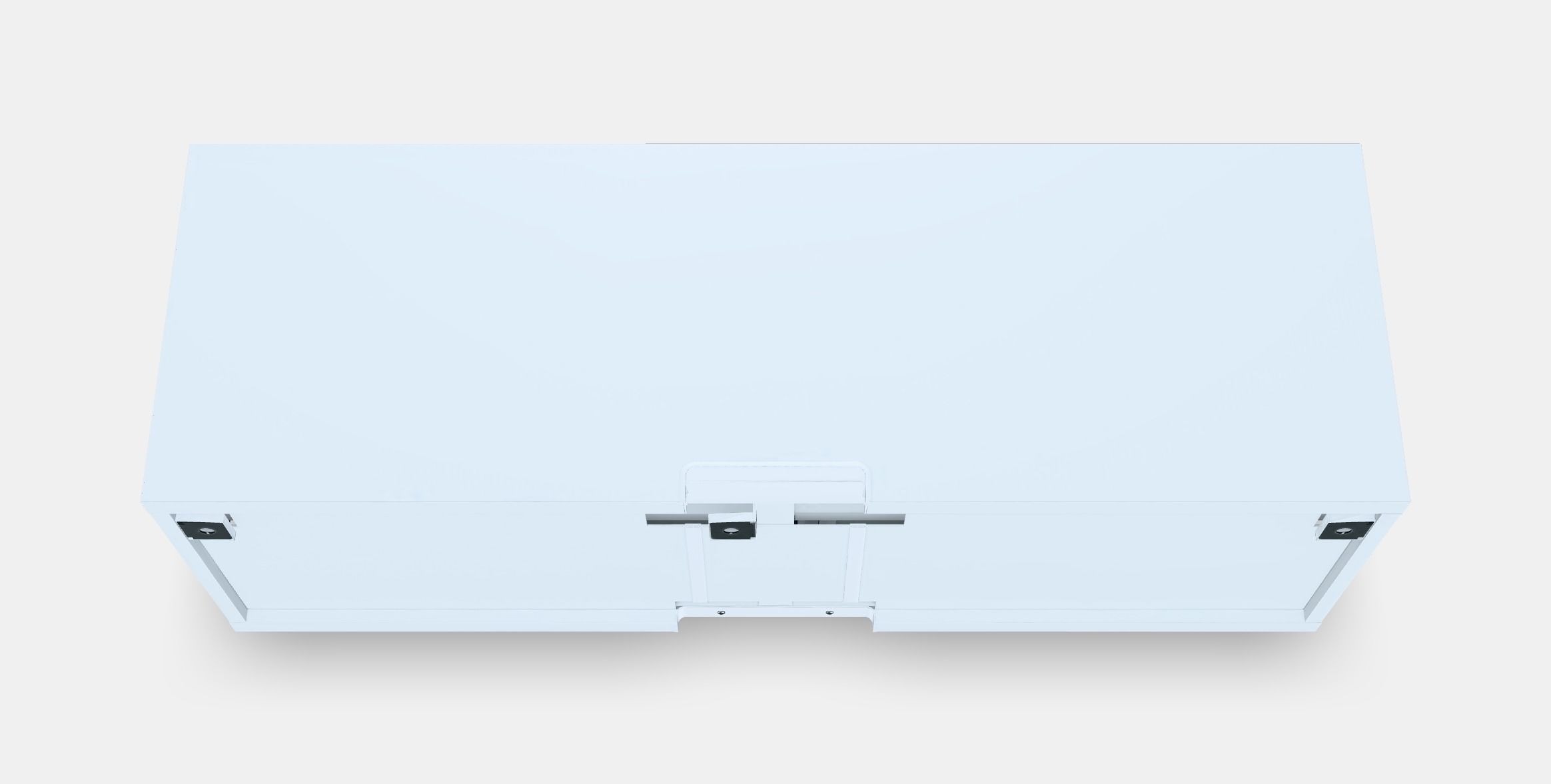 BESTA TV bench with drawers Low-poly 3D model_4