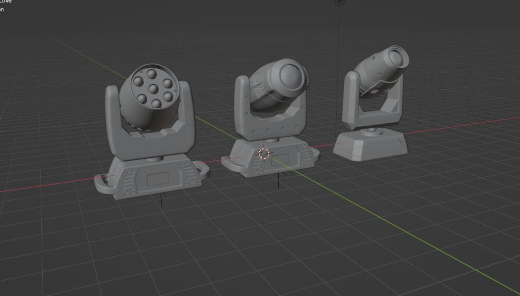 stage light 3D model_13