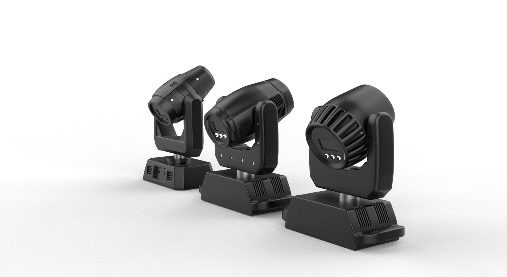 stage light 3D model_4