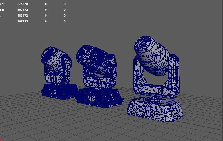 stage light 3D model_15