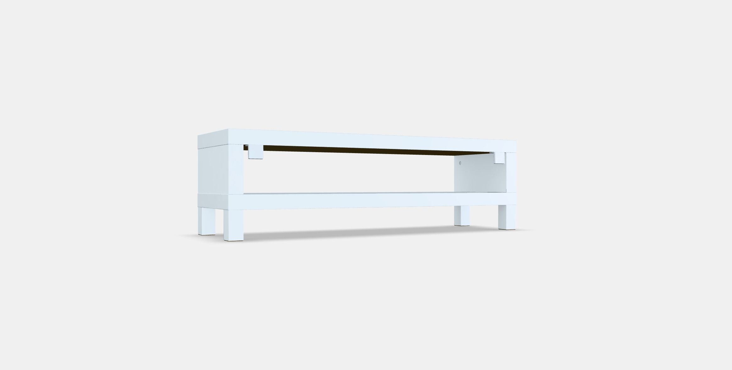 LACK TV bench Low-poly 3D model_16