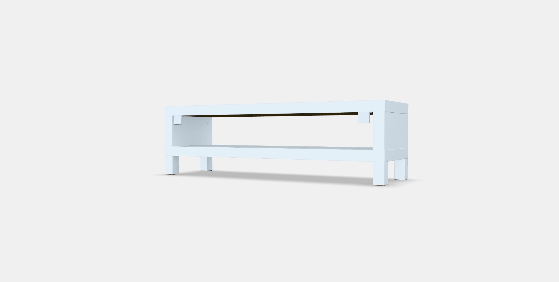 LACK TV bench Low-poly 3D model_5
