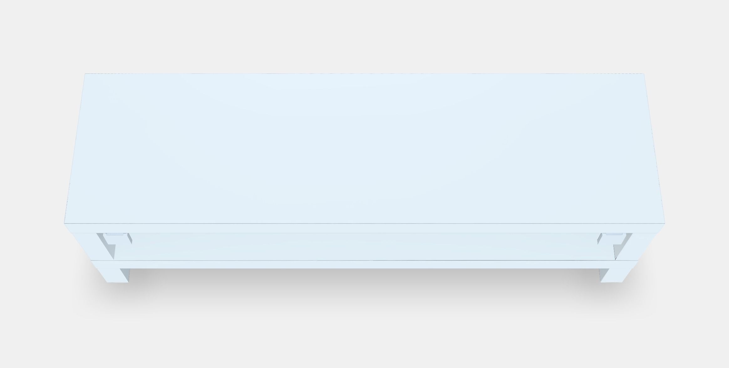 LACK TV bench Low-poly 3D model_4