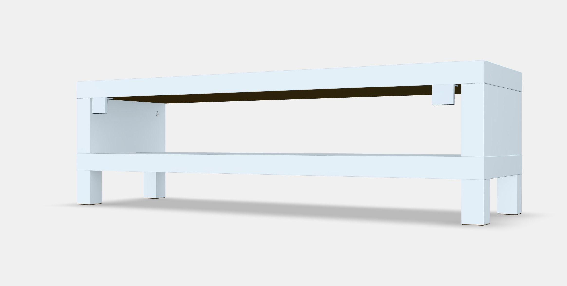 LACK TV bench Low-poly 3D model_6