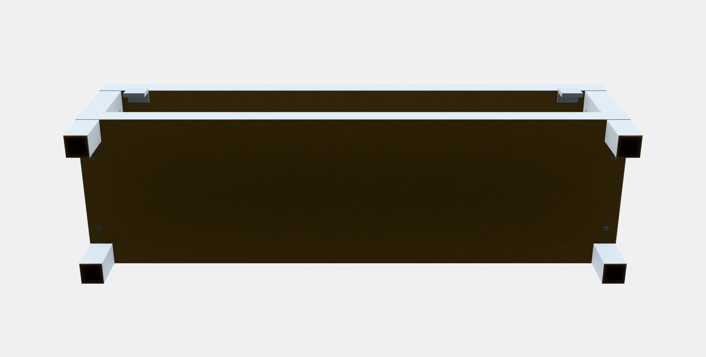 LACK TV bench Low-poly 3D model_8