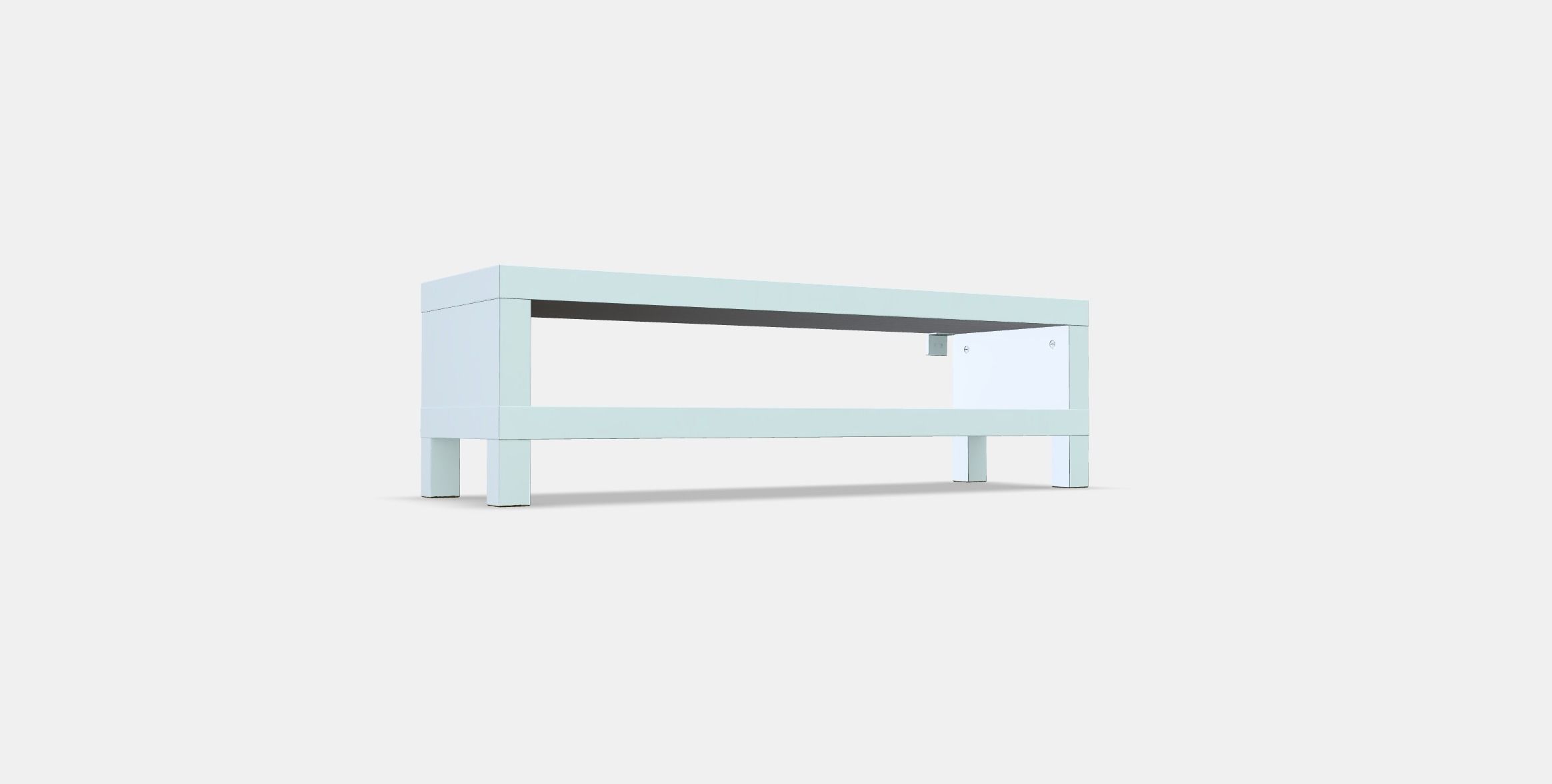 LACK TV bench Low-poly 3D model_3