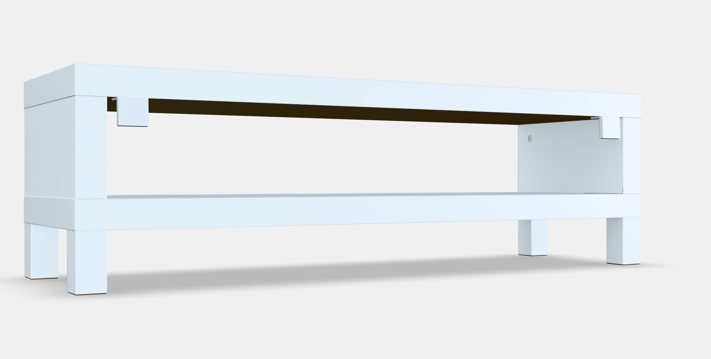 LACK TV bench Low-poly 3D model_2