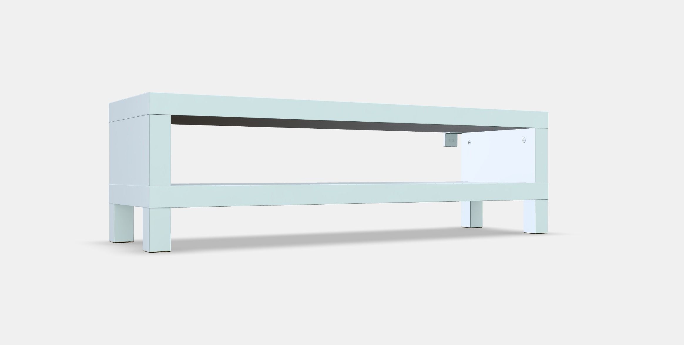 LACK TV bench Low-poly 3D model_9