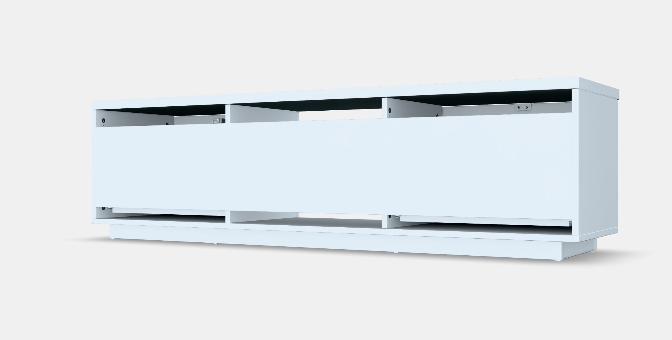 BYAS TV bench Low-poly 3D model_6